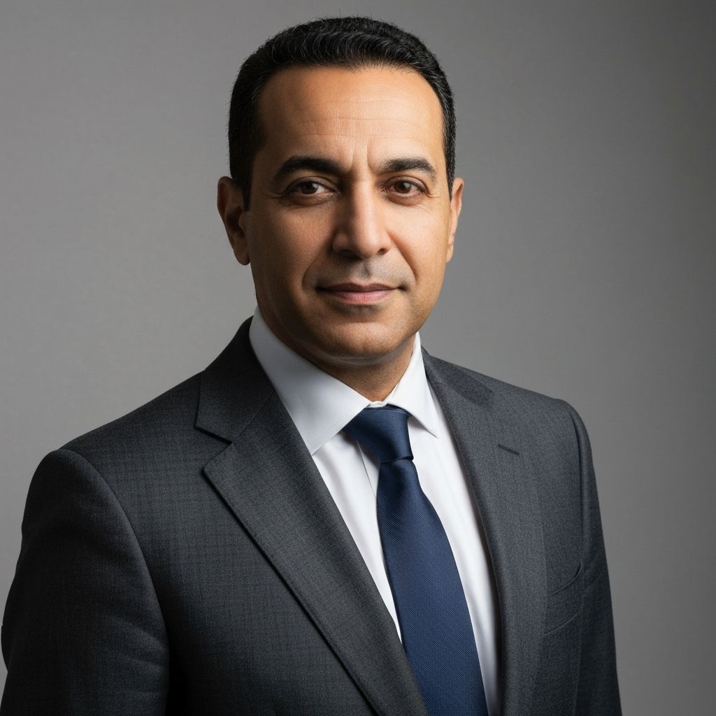 Portrait of Ahmed S. El-Masry